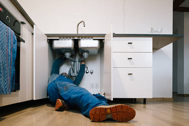 Professional Plumbing technician working in Tracys Landing, MD